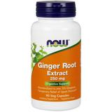 NOW Foods, Ginger Root Extract 250 mg, 90 Vegetarian Capsules