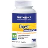 "Enzymedica, Digest + Probiotics, Enhanced Digestive Support, 90 Capsules"