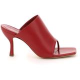 Perni 02 Thong Mules 36 Leather - Red - GIA X PERNILLE Heels