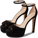 Disco Platform Sandal - Black - Stuart Weitzman Heels