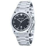 Valiant Black Dial Stainless Steel Watch -11