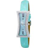 Quartz Crystal Blue Dial Watch -lbu