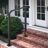 VEVOR 37.8" x 38.6" x 3.9" Stair Railing Hand Metal, Size 37.8 H x 38.6 W x 3.9 D in | Wayfair LZFSGMLGBHSB334ISV0