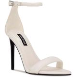 Teeya Sandal - White - Nine West Heels