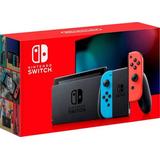 Nintendo - Geek Squad Certified Refurbished Switch - Neon Red/Neon Blue Joy-Con