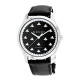 Gucci Accessories | Gucci Unisex Timeless Watch | Color: Black/Red/Tan | Size: Nosize