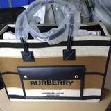 Burberry Bags | Burberry Tote | Color: Black/Brown | Size: Large 15 12w 12h 5d
