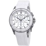 Ds First Lady Chronograph White Dial Watch 00