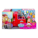 Barbie Chelsea Fire Truck Doll, Vehicle and Accessories Set, Multicolor