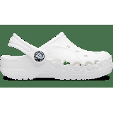 Crocs White Kids' Baya Clog Shoes