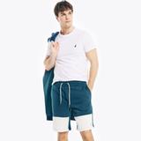 Nautica Men's Colorblock Knit Shorts Admiral Blue, XL