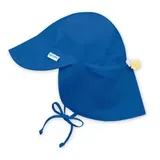 Green Sprouts I Play. By Toddler Sun Flap Hat In Royal Blue