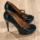 Gucci Shoes | Gucci Patent Leather Mary Jane Pumps Size 38 (Us 8) | Color: Black | Size: 8