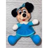 Disney Toys | Minnie Mouse Mickeys Christmas Carol Stuffed Animal | Color: Black/Blue | Size: Osg