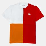 Lacoste Team Leader Crew Men's Tennis Apparel Red/Orange/White