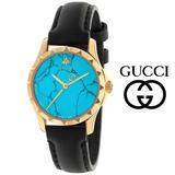 Gucci Accessories | Nwt Gucci G-Timeless Quartz Blue Dial Ladies Watch | Color: Black/Blue | Size: Os