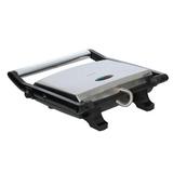 Brentwood Non Stick Electric Grill & Panini Press Die Cast Aluminum in Gray, Size 5.0 H x 15.0 D in | Wayfair 950104457M