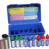 Taylor Technologies Swimming Pool Chlorine Test Kit Chemicals in Blue, Size 12.0 H x 18.0 W x 27.0 D in | Wayfair 2 x K2006C