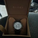 Gucci Jewelry | Gucci Unisex Date Just Watch With Rubber Strap | Color: White | Size: Os