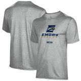 Men's Gray Emory Eagles Soccer Name Drop T-Shirt