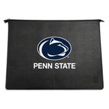 Black Penn State Nittany Lions Logo Faux Leather Laptop Case