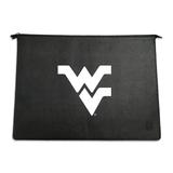 Black West Virginia Mountaineers Faux Leather Laptop Case