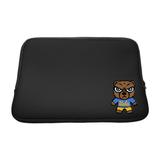 Black UCLA Bruins Mascot Soft Sleeve Laptop Case