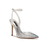 Nine West Women's Foreva Pumps, White, 6.5M