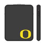 Black Oregon Ducks Vertical Soft Sleeve Laptop Case