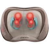 HoMedics 3D Shiatsu and Vibration Massage Pillow with Heat, Deep-Kneading Spherical Node Rollers, Ultra-Modern 3D Technology for Neck, Shoulders or Back