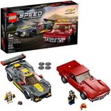 LEGO - Speed Champions Chevrolet Corvette C8.R Race Car and 1968 Chevrolet Corvette 76903