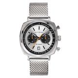 Accurist Chronograph Men's Silver Tone Mesh Bracelet Watch