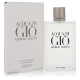 Acqua Di Gio For Men By Giorgio Armani Eau De Toilette Spray 6.7 Oz