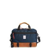 Topo Designs Commuter Briefcase in Navy/Brown Leather at Nordstrom