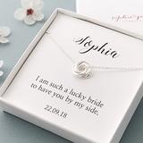 Personalised Bridesmaid's Necklace