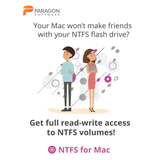 Microsoft NTFS for Mac by Paragon Software
