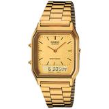 Casio Men's Gold Stainless Steel Bracelet Watch