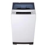 Magic Chef 1.6 cu. ft. Compact White Top Load Washing Machine, Portable with Stainless Steel Tub