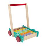 Chad Valley Wooden Crocodile Trolley
