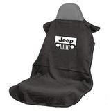 Seat Armour SA100JEPGB Black 'Jeep with Grille' Seat Protector Towel