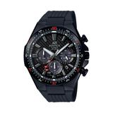 Casio Men's Edifice Chronograph Black Resin Strap Watch