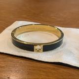 Kate Spade Jewelry | Kate Spade Black And Gold Enamel Bangle | Color: Black/Gold | Size: Os