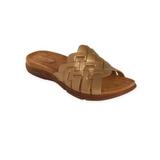 Women's Marsha Slides by Easy Spirit, Gold Yellow 8 M Medium