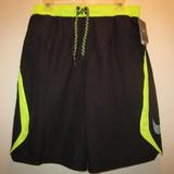 Nike Swim | New Nike Mens Swim Trunks M Nwt | Color: Black/Green | Size: M