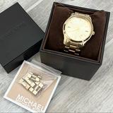 Michael Kors Accessories | Michael Kors 38 Mm Jet Set Gold Watch | Color: Gold | Size: 38 Mm