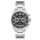 Seiko Men's Essential Stainless Steel Chronograph Watch - SSB397, Size: Large, Silver