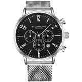 Monaco Chronograph Quartz Black Dial Watch
