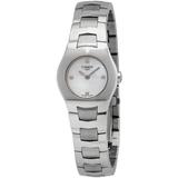 T-trend T-round Mother Of Pearl Dial Stainless Steel Watch