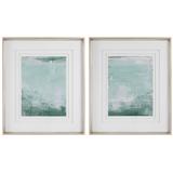 Uttermost Uttermost Coastal Patina Modern Framed Prints, S/2 Print - 41439