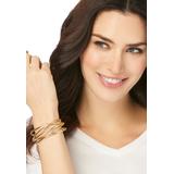 Plus Size Women's Layered Cuff by Jessica London in Gold